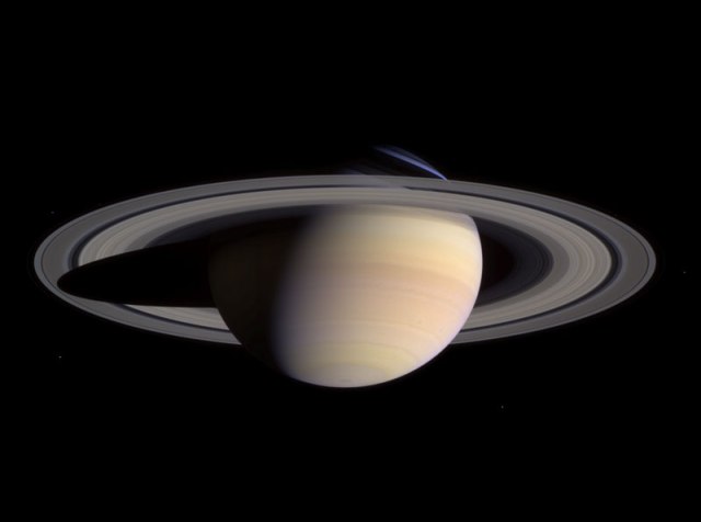Saturn as seen by the Cassini Spacecraft. Credit: NASA.