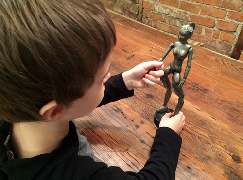 Or, if you're Neuvel's son, a cool action figure. Credit: The University of Chicago Magazine.